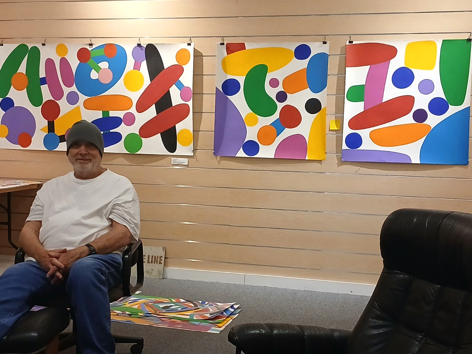 Bo at the Fine Line Gallery